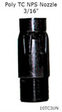 All Poly Tungsten Carbide Venturi Blast Nozzle