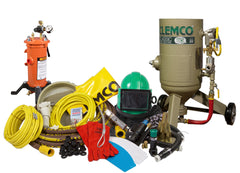 0.5 cu/ft & 1 cu/ft Clemco Blast Machine Package